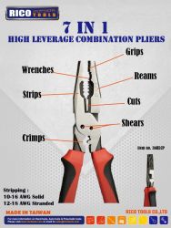 7 in 1 HIGH LEVERAGE COMBINATION PLIERS